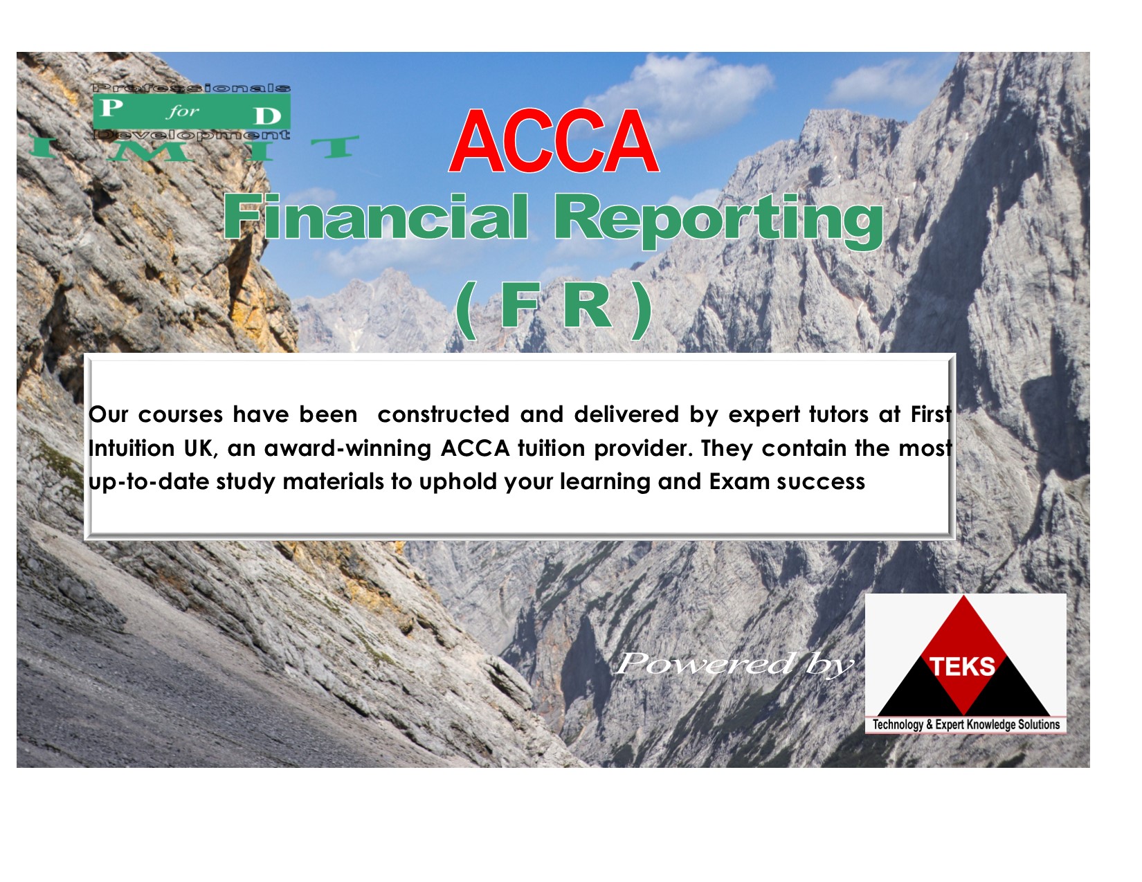 ACCA Module FR Landing Page